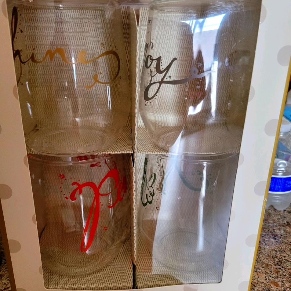 Christmas Wine Glasses